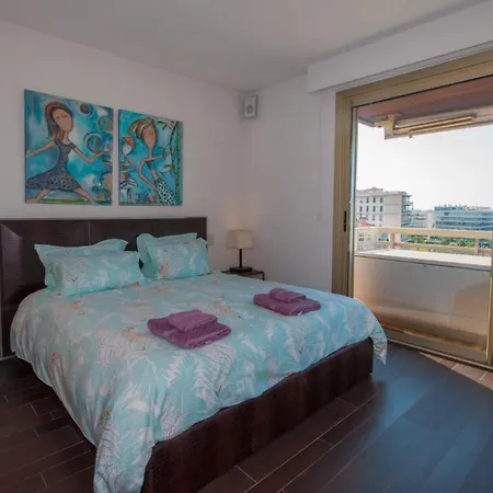 Apartman Croisette - 2 Bedrooms - Panoramic Sea View Cannes