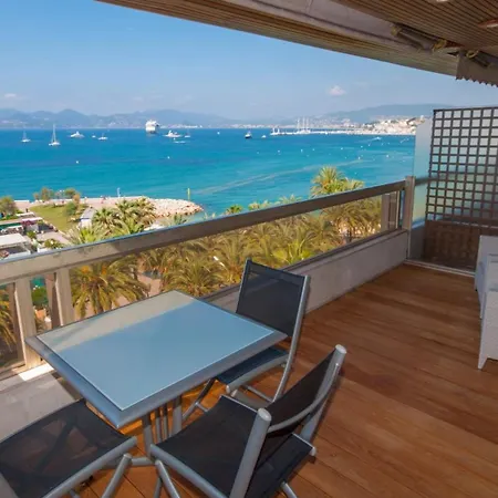 Croisette - 2 Bedrooms - Panoramic Sea View كان